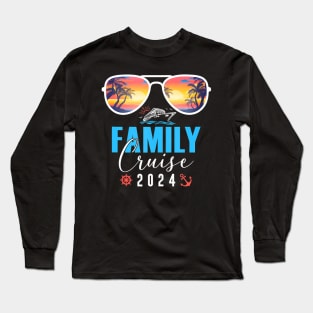 Family Cruise Trip 2024 Making Memories Cruise Squad 2024 Long Sleeve T-Shirt